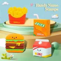 ◄❐ Childrens Name Seal Custom Students Name Stamp Kindergarten Clothes Waterproof Name Sticker Kawaii Stamp Gift
