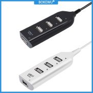 BOKEWU HUB USB 4 Cổng HUB USB 2.0 Ổ Cắm HUB Tốc Độ Cao Bộ Chia Nhiều USB