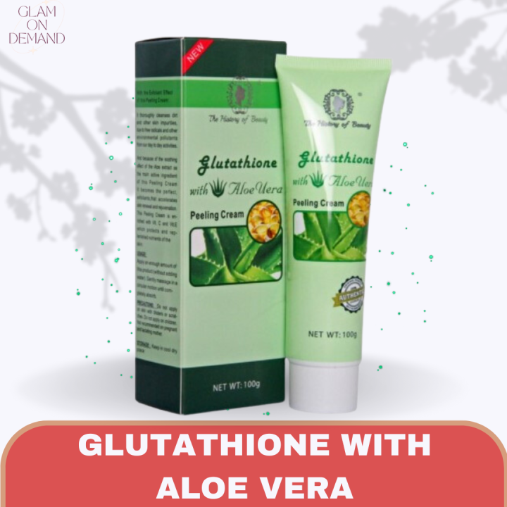 The History of Beauty Glutathione With Aloe Vera Magic Peeling Gel