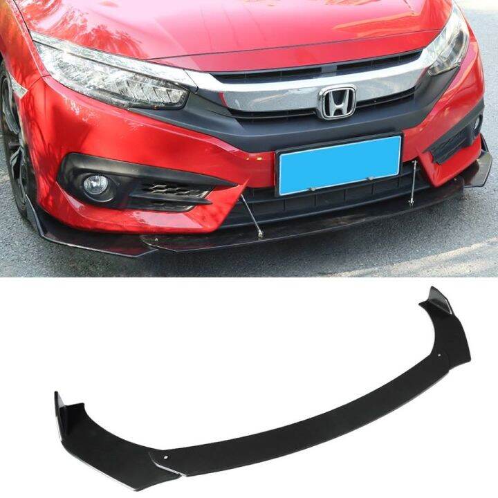 Universal Front Bumper Lips Body Kit Spoiler all car diffuser axia ...