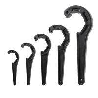 【LZ】☍  Universal Wrench Spanner Tool Open End Adjuster PVC Tee Drain Pipe Black Plastic Muffler Fastener Hand Tool 25-50mm 1Pc