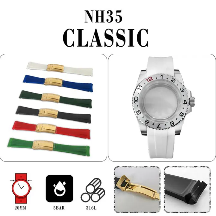 Cool Leather 20 mm Watch Strap Replacement 311.33.44.32.01.001_K0017535