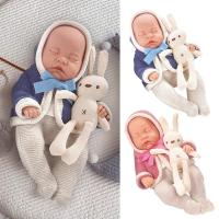 Reborn Doll for Kids 12 Inches Children Limbs Movable Realistic Reborn Doll Collectible Kids Toys for Boys &amp; Girls Cute Rebirth Doll for Relaxing Playing Accompany positive