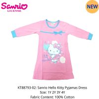 Sanrio ชุดนอนกระโปรง ลาย Hello Kitty KT88793-02