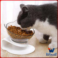 Wisell ชามอาหารสัตว์เลี้ยง แบบคู่/แบบเดี่ยว อุปกรณ์สัตว์เลี้ยง Pet bowl มีสินค้าพร้อมส่ง