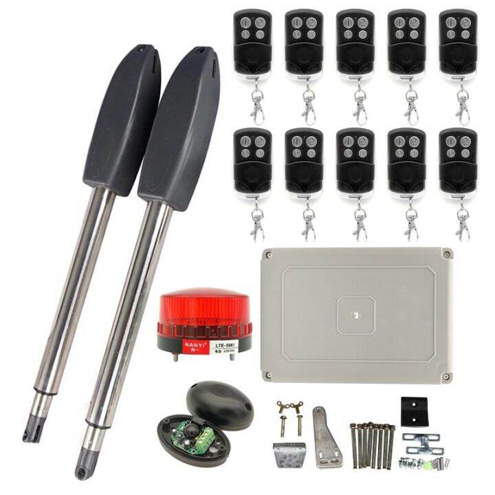 400KG Automatic Electric Swing Gate Opener Kit Pull Arm Drive Swing ...