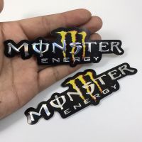 สติ๊กเกอร์ Monster สีแดง มอนสเตอร์ MotoGP สติกเกอร์ 3D ปั๊มนูน [2ชิ้น] Racing JDM Sticker แต่งรถ ติดรถ รถซิ่ง รถมอเตอร์ไซค์ รถยนต์ ติดกระจก ข้างรถ ท้ายรถ