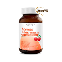 Vistra acerola cherry 1000mg 100 เม็ด วิสทร้า อะเซโรลา เชอรี่