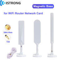 GSM 3G 4G 5G Full-Band เสาอากาศแม่เหล็ก Extender ฐาน TS9 SMA สำหรับ CPE PRO WiFi Router การ์ดเครือข่ายสัญญาณ Booster Amplifier