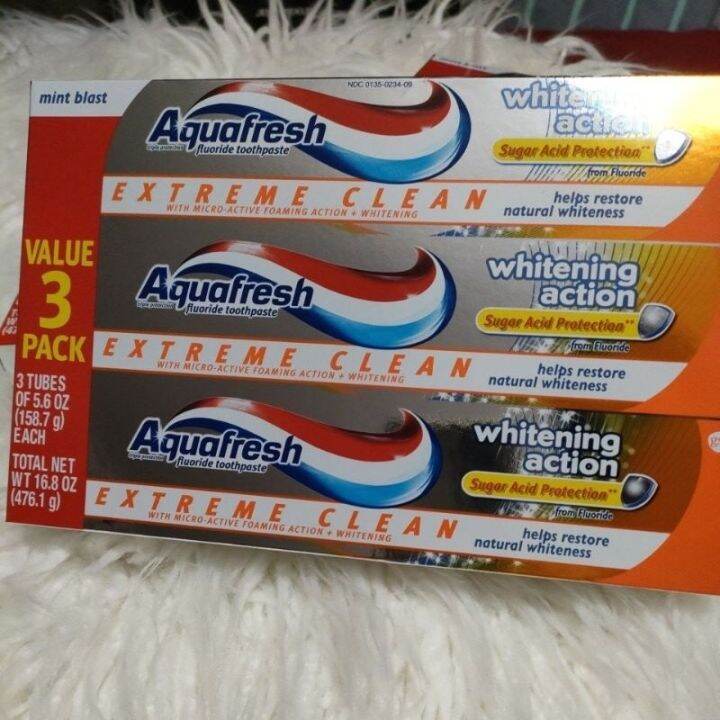 Is Aquafresh Extreme Clean Discontinued Aqua Fresh Toothpaste extreme Clean (Original ) Aquafresh Extreme Clean