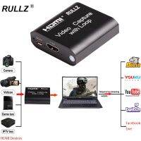 ■♝✠ 4K HDMI Capture Card USB 2.0 1080P Grabber Phone PS4 Game Recording Device with Loop Output For Youtube Facebook Live Streaming