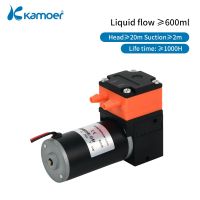 ◄⊙✺ Kamoer ELP02 Diaphragm Pump 24V/12V with DC Motor Up to 600ml/min Self Priming Pump with High-quality Engineering Plastics