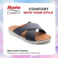 Bata Comfit บาจา คอมฟิต รองเท้าแตะเพื่อสุขภาพ รองเท้าลำลอง รองเท้าแตะ สำหรับผู้ชาย รุ่น Comfty สีกรมท่า 8619213