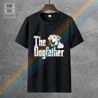 เสื้อ The Dogfather ผู้ชายเสื้อยืดสำหรับคุณพ่อลาบราดอร์เสื้อยืดของขวัญวันพ่อการสร้างเสริมความแข็งแรงของร่างกายแบรนด์เสื้อยืดขนาด5XL 6XL