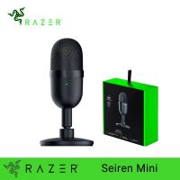 USB ขนาดเล็ก Razer Seiren คอนเดนเซอร์ไมโครโฟนไมโครโฟนสตรีมมิ่งกะทัดรัดพิเศษพร้อมไมโครโฟนสีชมพูลายรถกระบะซุปเปอร์คาร์ดิออยด์