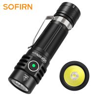 Sofirn 1800Lm SC18 E ไฟฉาย USB C ชาร์จไฟได้ SST40 LED 18650 TIR Optics เลนส์โคมไฟพร้อมไฟแสดงสถานะพลังงาน