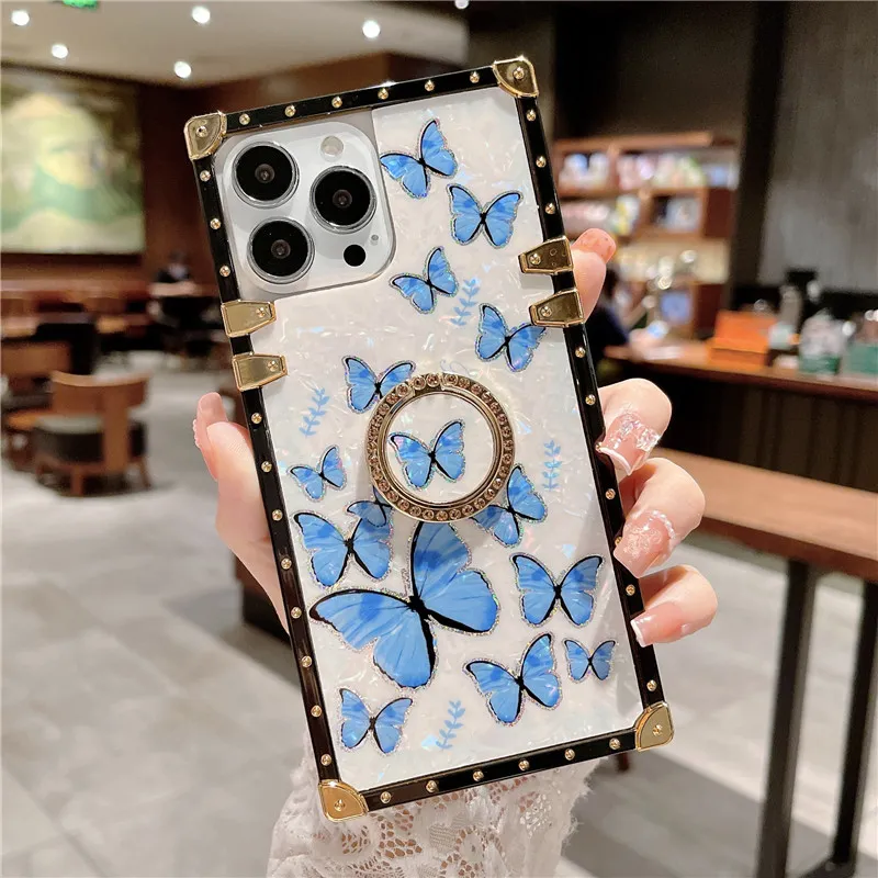 For Samsung Galaxy J2 Prime / Samsung Galaxy J4 Plus / Samsung Galaxy J6  Plus Case Premium Leather Classic Presbyopia Pattern Luxury Brand Phone Case  With Stand