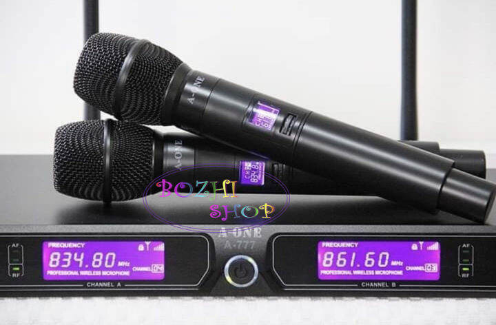 new-ไมค์โครโฟน-uhf-wireless-microphone-ชุดไมค์ลอยคู่-digital-wireless-vocal-รุ่นใหม่ล่าสุด-ฟรีกระเป๋าอลูมิเนียม-จัดส่งฟรี-เก็บเงินปลายทางได้-a-777-new-a-one