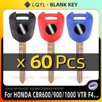 60Pcs Blank Key Motorcycle Replace Uncut Keys For HONDA CBR600RR CBR1000RR CBR900RR CBR954RR VTR1000 NC700 CB400 CBR600 F4 i