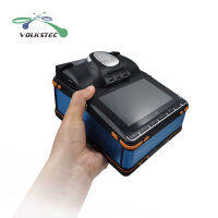 1ปี Warry ใยแก้วนำแสง Splicer T7 6มอเตอร์เครื่องเชื่อมแกนออปติคอลเครื่องเชื่อมประกบกับ VFL OPM ชุดเครื่องมือหน้าจอสัมผัส Gratis Ongkir