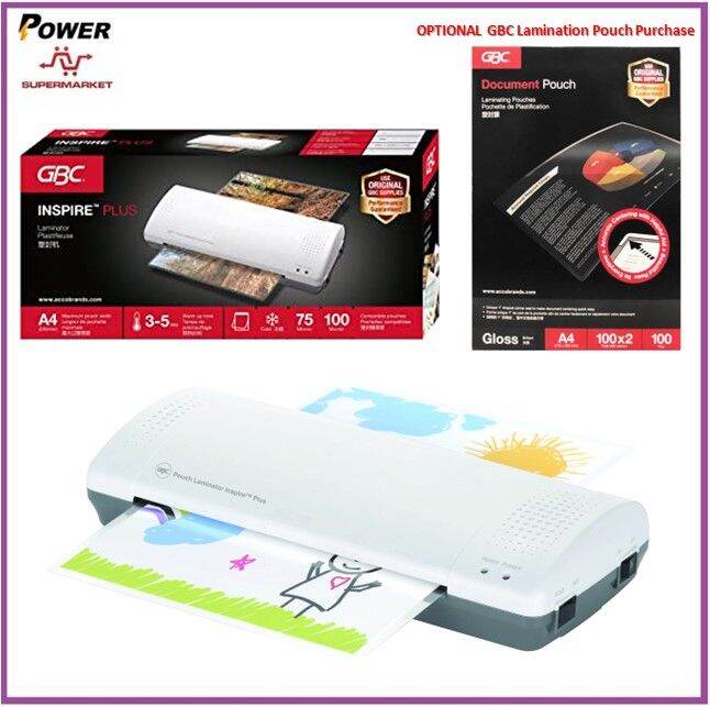 GBC Lamination Machine. A4 Size. Model GBC Inspire Plus A4 Laminator