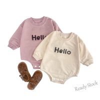 【hot sale】 ♨┋▥ C10 Newborn Baby Girls Boys Bodysuit Clothing Long Sleeve Jumpsuit Clothes