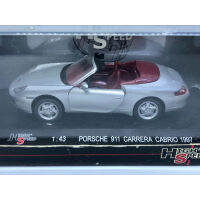 โมเดลรถเหล็ก PORSHCHE 911 CARRERA CABRIO 1997 สเกล 1/43 High Speed ราคาพิเศษ มีฐาน มีกล่องใส