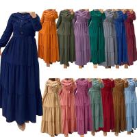 【HOT】¤﹍ 2023 Muslim Dubai Abaya Shirts Kaftan Clothing Dresses Vestidos Robe Middle East