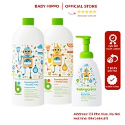 Nước rửa bình sữa Babyganics Chai refill 946ml 473ml