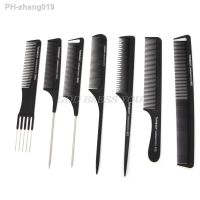 Pro Black Fine-tooth Metal Pin Hairdressing Hair Style Rat Tail Comb Brush Hot Drop Shipping