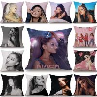 [HOT ZILXQIQILASW 103] Ariana Grande ปลอกหมอนปลอกหมอนห้องนอนปลอกหมอนปลอกหมอน Oreiller Kissen Almofada ปลอกหมอน Gratis Ongkir