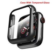 ZZOOI 3D Tempered Glass Screen Protector For Apple Watch Series 7 6 5 4 3 2 Se 9H Shockproof Protective Film For Iwatch 38 40 42 44mm Cases