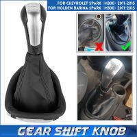 5ความเร็วคู่มือรถเกียร์ Shift Lever Knob พร้อม Boot สำหรับ Chevrolet Spark Holden Barina Spark M300 2011-2015อุปกรณ์เสริมอัตโนมัติ