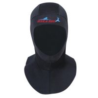 Neoprene Wetsuit Dive Hood Vented Bib Hood 3MM for Men Women  Water Sports Cap Warm Comfortable Slip-on for Snorkeling Surfing Swim Caps