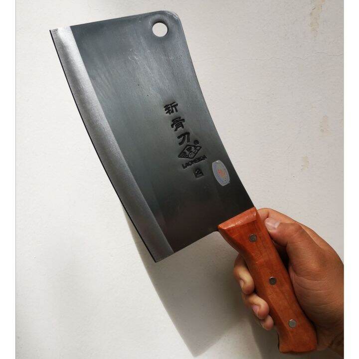 LAOHEIDA Butchers Cleaver Knife. Made from Durable Manganese Steel. 6MM
