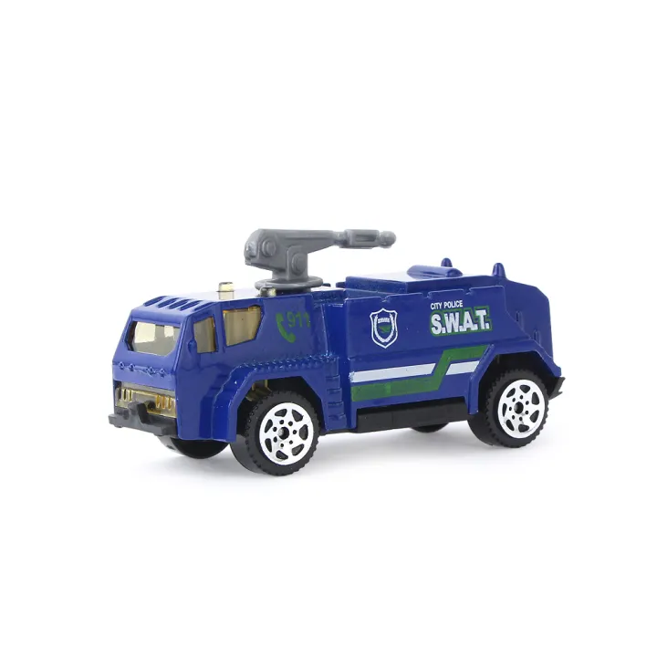 6ชิ้น-เซ็ตจำลองโลหะแบบดึงถอยหลังรถรถตำรวจ-series-1-64ของเล่นหล่อจากเหล็กรถของขวัญเพื่อการศึกษาสำหรับเด็ก