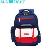 SUN EIGHT Tas Ransel Anak SD เด็กผู้หญิง1-6เกรดถุงผ้ากันลื่น