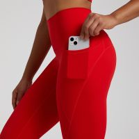 【CC】❇  21 Colors Engineered Four-way Stretch High-Rise Tight 25 Sweat-wicking Pants With Side Drop-in Pockets Gym Leggings