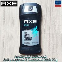 AXE® Apollo Men Fresh 48H Aluminum-Free Antiperspirant &amp; Deodorant Stick 76g ผลิตภัณฑ์ระงับเหงื่อ-กลิ่นกาย โรลออนสติ้ก สำหรับผู้ชาย