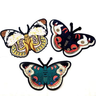 hotx【DT】 1Piece Big Embroidery Applique Patches for Iron on Fashion LSHB694