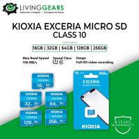 ?COD + ฟรี + คลังสินค้าพร้อม?Kioxia Toshiba Pendrive MicroSD UHS-I U1 100เมกะไบต์/วินาที Class10 MicroSDHC/XC M203/M401 PRO/M501 4K (16GB/32GB/64GB/128GB)