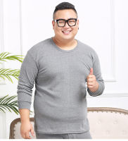 2021Winter Men Thick Fleece Long Johns Warm Thermal Underwear Plus Size 150KG Big Size Loose Elasticity Women Solid Tops And Pants