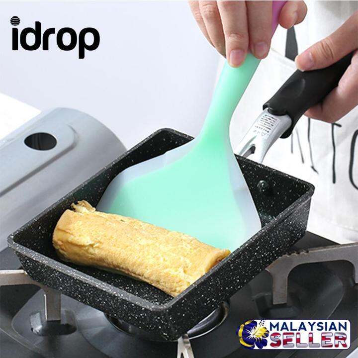 SARA Stainless Steel Japanese Square Omelette Pan Nonstick Coating [15cm x 18 cm] Lazada