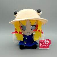 น่ารักผ้าขนสัตว์โปรเจกต์ Touhou X1ของเล่นหุ่นตุ๊กตายัดนุ่น Moriya Suwako ของขวัญสุดน่ารักจัดส่งภายใน2วัน