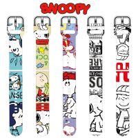 Snoopy 22mm 20mm Strap for Samsung Galaxy Watch Watch Band Silicone Rubber Link Bracelet Wrist Strap Soft for Gear S3 Huawei New