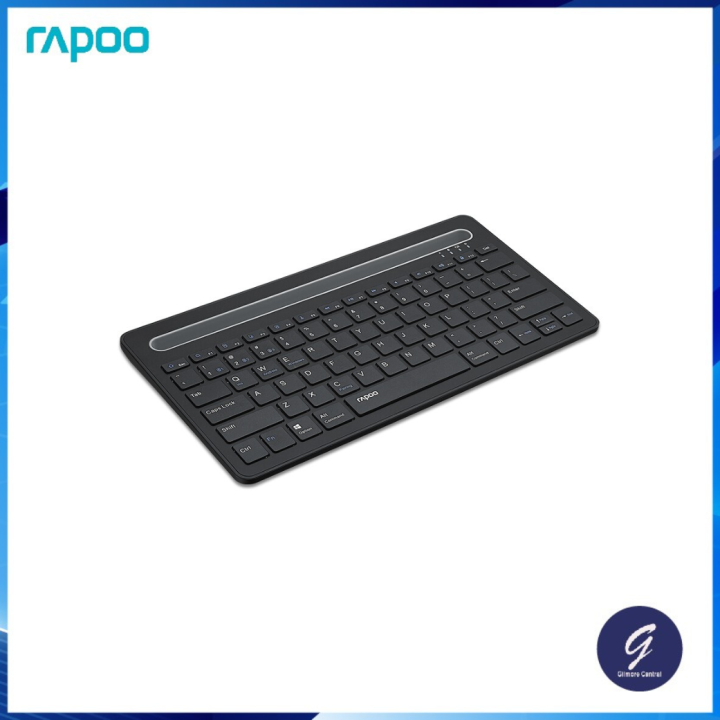 Rapoo XK100 Portable Bluetooth Keyboard Rechargeable Keyboards For