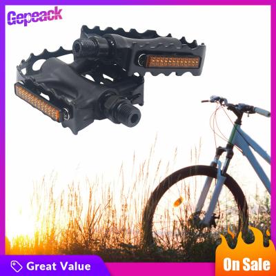 Gepeack คันถีบจักรยานเบามากอัลลอยคันเหยียบอะลูมิเนียม2โครงเหล็กของจักรยานเสือภูเขาสำหรับจักรยานพับ