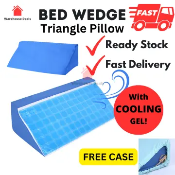 Kit includes one Bedsore Rescue Positioning Wedge Cushion for Home and one  Cotton Cover