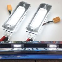 2pieces White LED License Plate Lights Fit For BMW 5 Series E34 M5 518i 520i 525i 525td 530i 540i 7 series E32 730i Tail Lamp