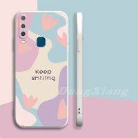 Samsung Galaxy A03S A02S A12 A51 A71 A50S A30S A20 A10 A11 M11 J7 Pro Keep Smiling YES OK Chrysanthemum Pattern TPU Phone Cover